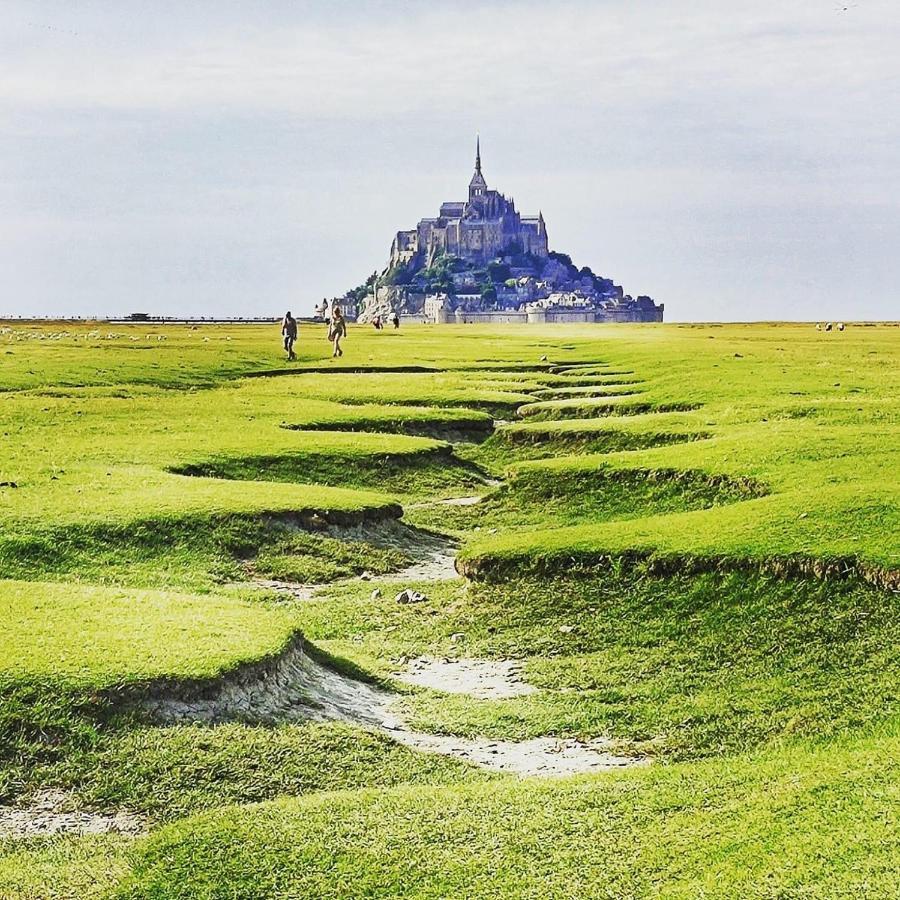 Baie Mt St Michel , Jullouville , Villa Caprice Rdc , 50 M Mer ,7 Pers , Pres Plage Dday المظهر الخارجي الصورة