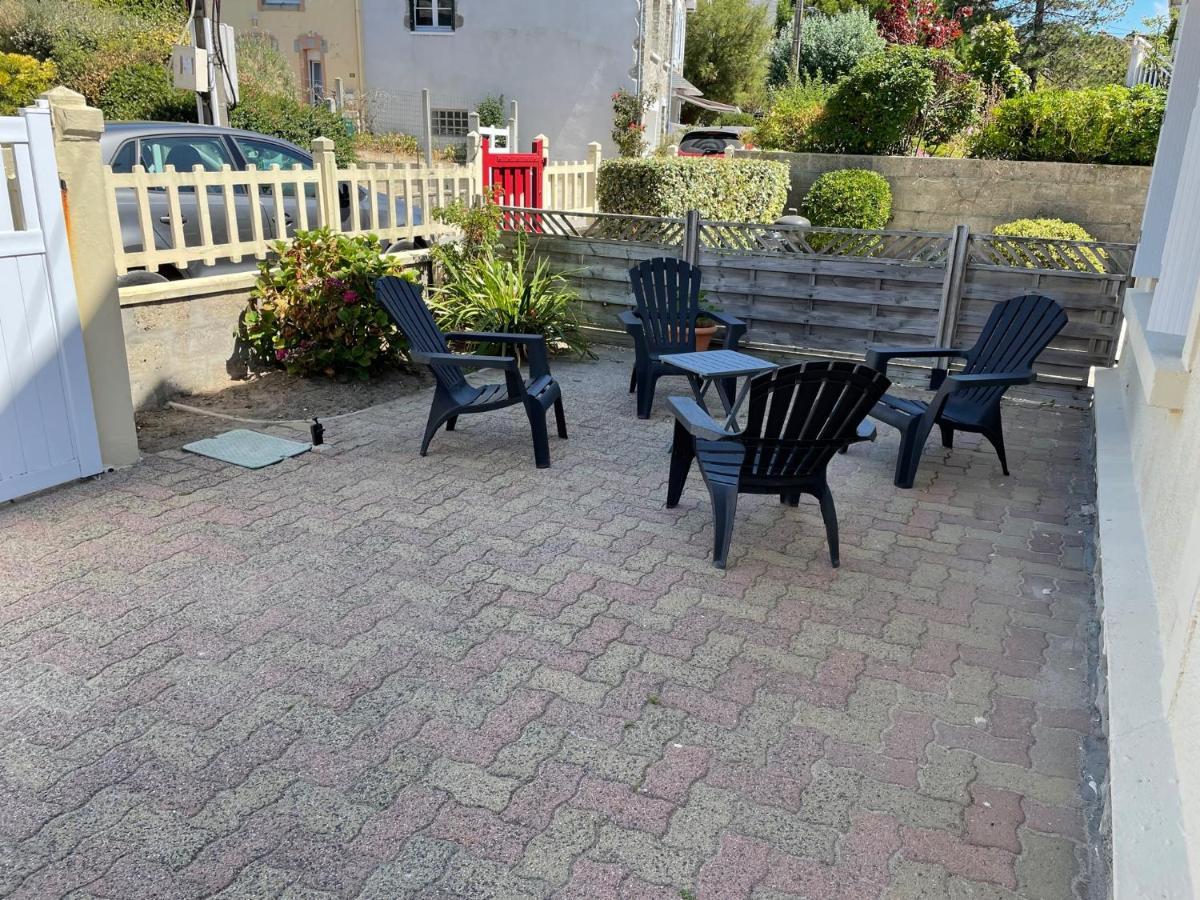 Baie Mt St Michel , Jullouville , Villa Caprice Rdc , 50 M Mer ,7 Pers , Pres Plage Dday المظهر الخارجي الصورة