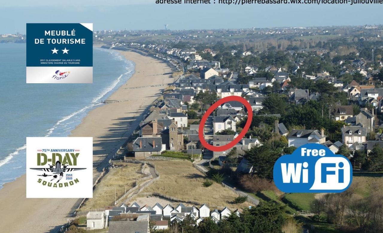Baie Mt St Michel , Jullouville , Villa Caprice Rdc , 50 M Mer ,7 Pers , Pres Plage Dday المظهر الخارجي الصورة